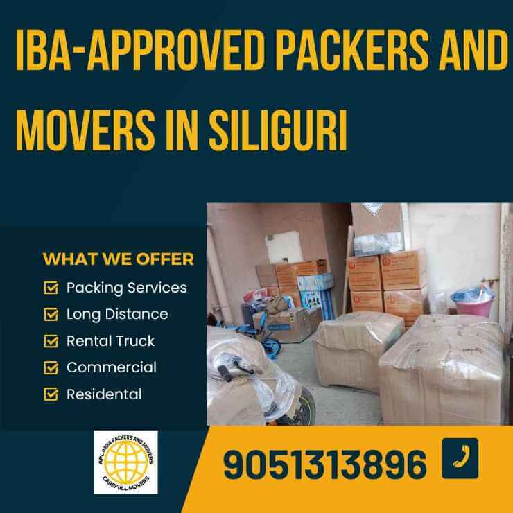 IBA-Approved Movers in Siliguri